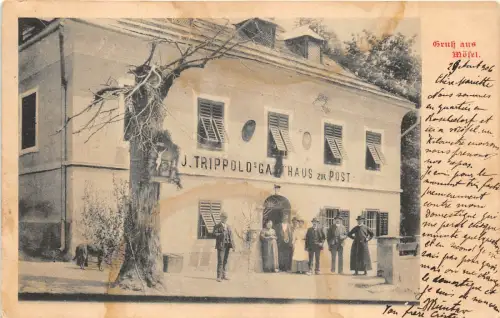 Lot 83 gruss aus mosel j trippold hotel österreich rosendorf