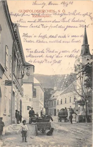 Lot 20 Österreich Gumpoldskirchen Niederösterreich Ratshausplatz Streitwagen