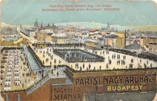 Lot268 Budapest Ungarn Pariser grosses Warenhausnagy Teto Setanya