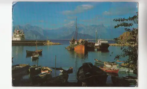 BF26151 Antalya Liman Ve Torosllara Bakus Türkei Schiff Vorder-/Rückbild