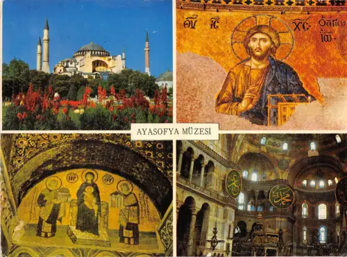 B75597 Ayasofya muzesi musee de sainte sophie turkey