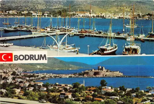 B44480 Bodrum Türkei Boote Bateaux Multiviews
