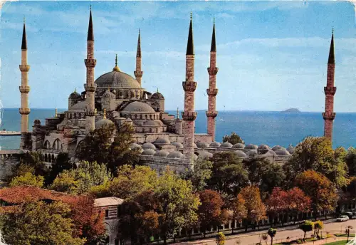 BR6298 Istanbul Die Blaue Moschee Türkei