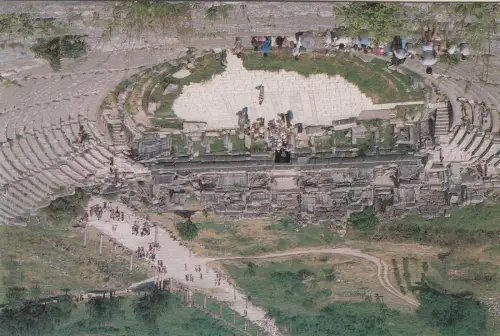 BF28965 efes ein Blick vom großen Theater Türkei Vorder-/Rückbild