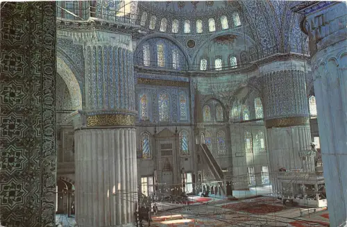 B66242 Turkye Istanbul Die Blaue Moschee Türkei