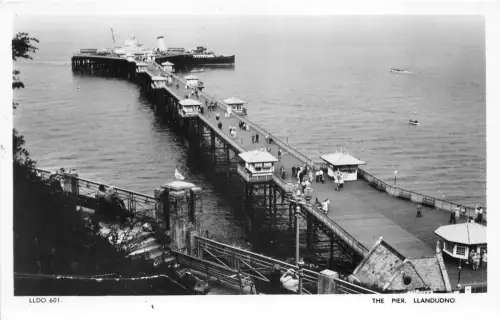 lot399 llandudno the pier real photo uk