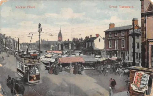 lot400 market place great yarmouth tramway tram uk
