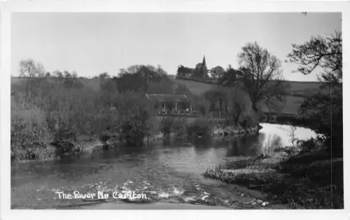 Lot400 Der Fluss bei Carlton Echtfoto Leicestershire UK