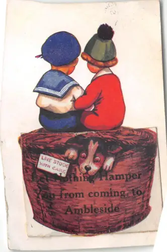 Lot402 Leporello Ambleside Auszug Westmorland Furness Cumbria UK