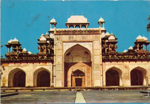 lot408 Indien Agra akbar Grab Sikandra 1980 nach Frankreich geschickt