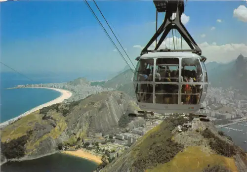 lot408 brasil brasil rio de janeiro cable train car of sugar loaf