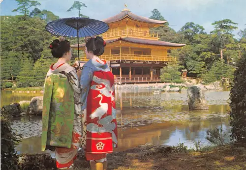 lot409 Japan Kyoto Maiko Golden Pavillon Typen Kostüm