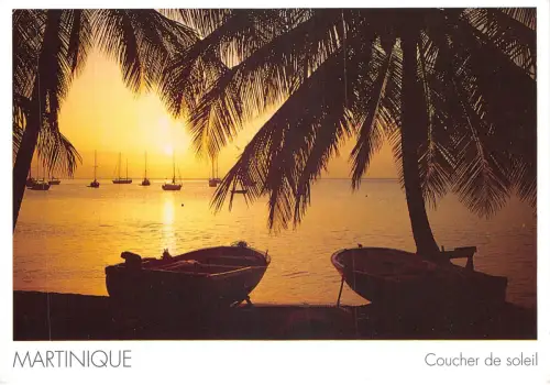 lot411 Karibik Martinique Sonnenuntergang Französische Antillen