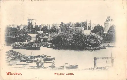 BR81146 Windsor Castle Schiff Bateaux UK