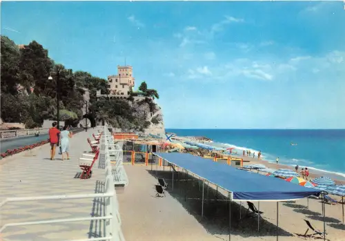 BG17685 Riviera delle Palme Finale Figur Spiaggia A Levante Italien