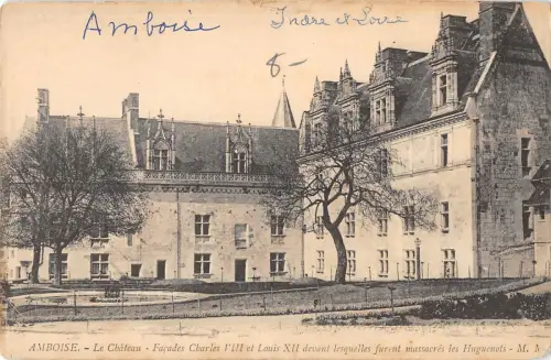BF5123 Amboise le Chateau Fassade Charles Frankreich