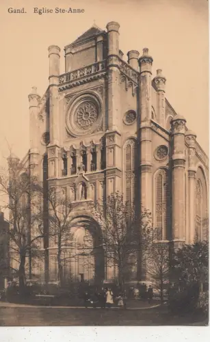 BF32749 gand gent eglise steanne belgien front/back image