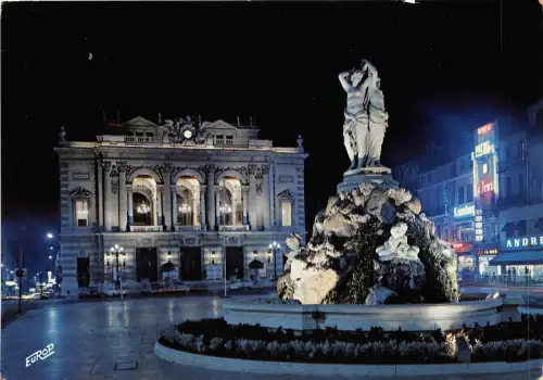 BR555 Frankreich Montpellier Place de la Comedie