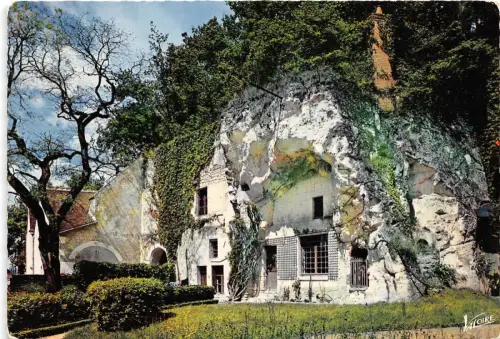 B50443 En Touraine Maison Troglodyle Frankreich