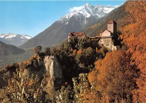 BG17622 Meran Meran Schloss Tirol e cima tessa meran italien