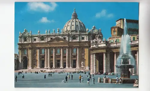 BF23392 piazza s pietro roma italy front/back image
