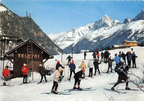 BR31628 Les houches Mont blanc Teleski de Tourchet Frankreich