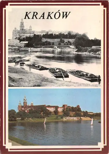 B45752 Krakau Boote Bateaux Multiviews Polen