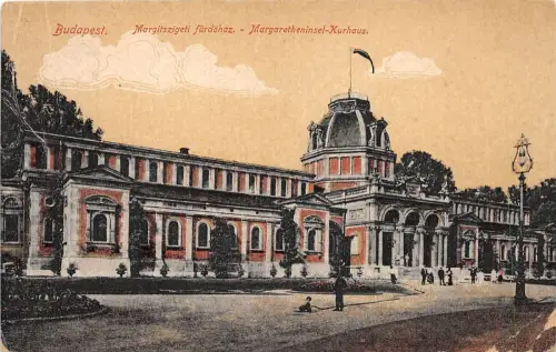 B36963 Budapest Margitszigeti Furdohaz Ungarn