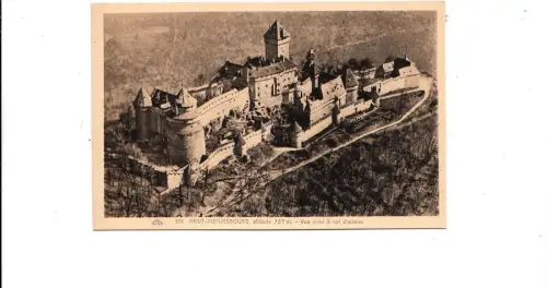 BF16904 haut königsburg vue prise a vol d oiseau frankreich Vorder-/Rückbild