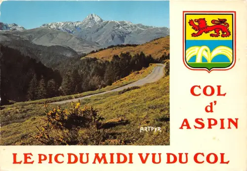 BR8529 Col d Aspin Le Pic du Midi france