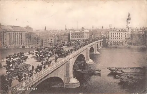 BR80300 London Bridge Wagen Schiff Bateaux UK