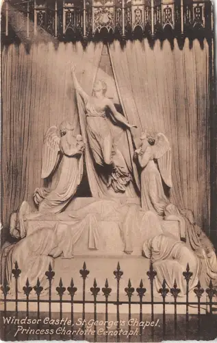 BR33927 Windsor Castle St George Chapel Pricess Charlte Kenotaph England