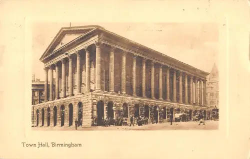 uk12327 Rathaus Birmingham Echtfoto UK