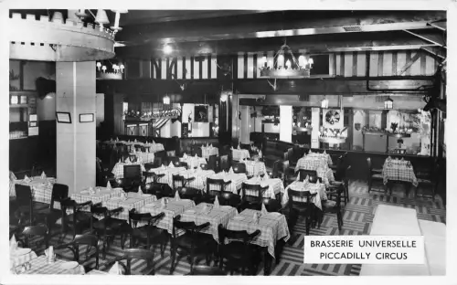 BR65817 Brasserie Universelle Piccadilly Circus Echtfoto London UK