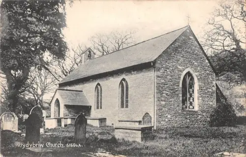 BR74803 Rhydybriw Kirchenmauern