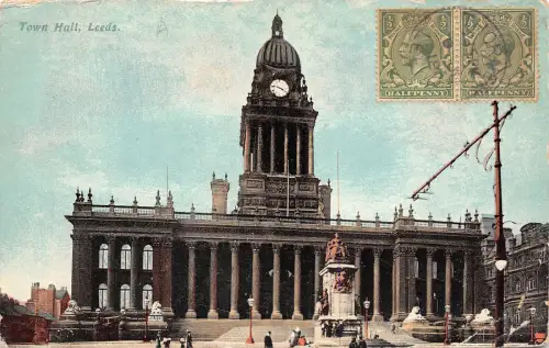 BR65293 Town Hall Leeds UK