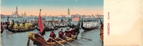 B98429 venezia corteo italy 14x5cm