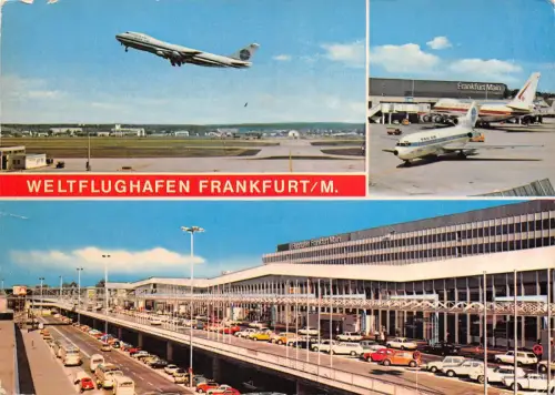 Br44777 Weltflughafen Frankfurt M Car Voitures Flugzeug Airplane