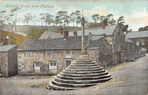 BR74397 Bonsall Cross Near Matlook UK