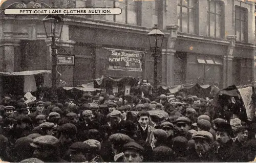 BR81282 Petticoat Lane Kleidung Auktion London UK