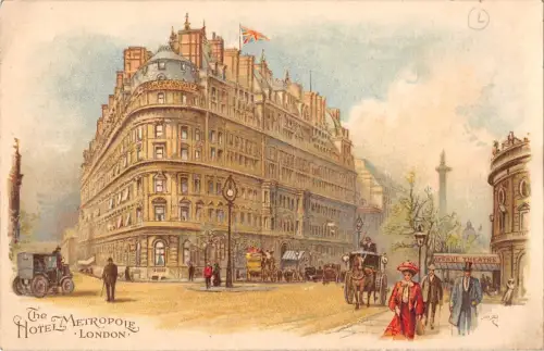 BR81798 the hotel metropole london chariot litho uk