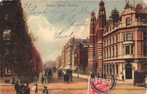 BR64660 Saloane Street Chelsea Chariot UK TCV