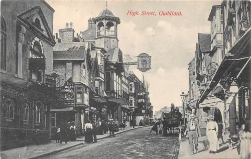 BR64618 High Street Guildford London UK