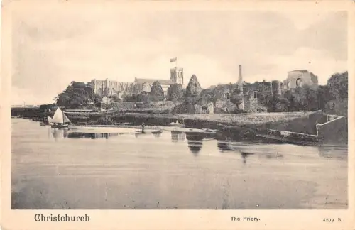 BR81298 christchurch the priory uk