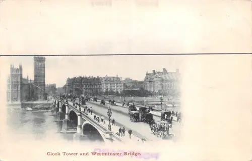 BR65827 Uhrturm und Westminster Bridge London Briefmarke schöne Auflage UK