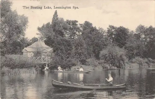 BR74585 The Boating Lake Leamington Spa UK