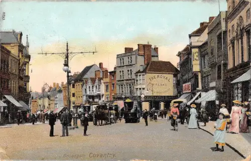 BR75140 Broadgate Coventry Wagen UK