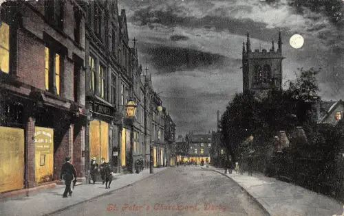 BR74427 St Peter S Churchyard Derby UK