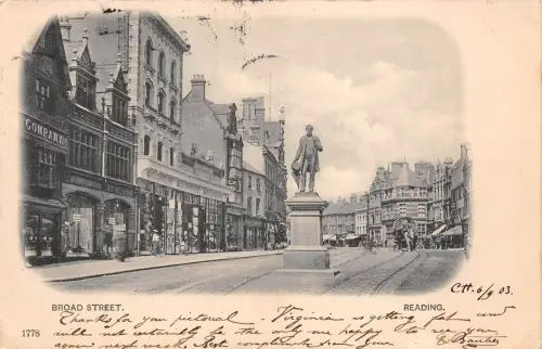 BR65812 Broad Street Reading UK