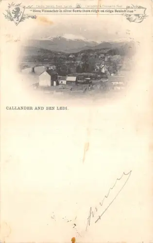 BR65832 Callander und Ben Ledi Schottland